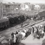 deragliamento treno vicino stazione tassignano lu 1959