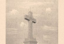 Pellegrinaggio alla Croce di Brancoli a 125 dall’Anno Santo 1900. Intanto emerge un nuovo degrado del cemento. È indispensabile un restauro completo