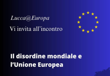 “Il disordine mondiale e l’Unione Europea”:discussione e dibattito sulla pubblicazione di Lucca@Europa in Fondazione BML